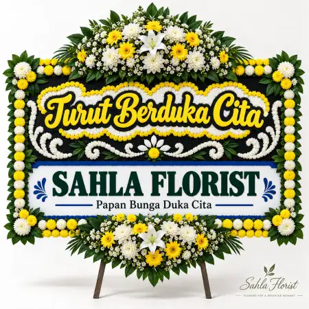 Papan Bunga Duka Grand Heaven Surabaya